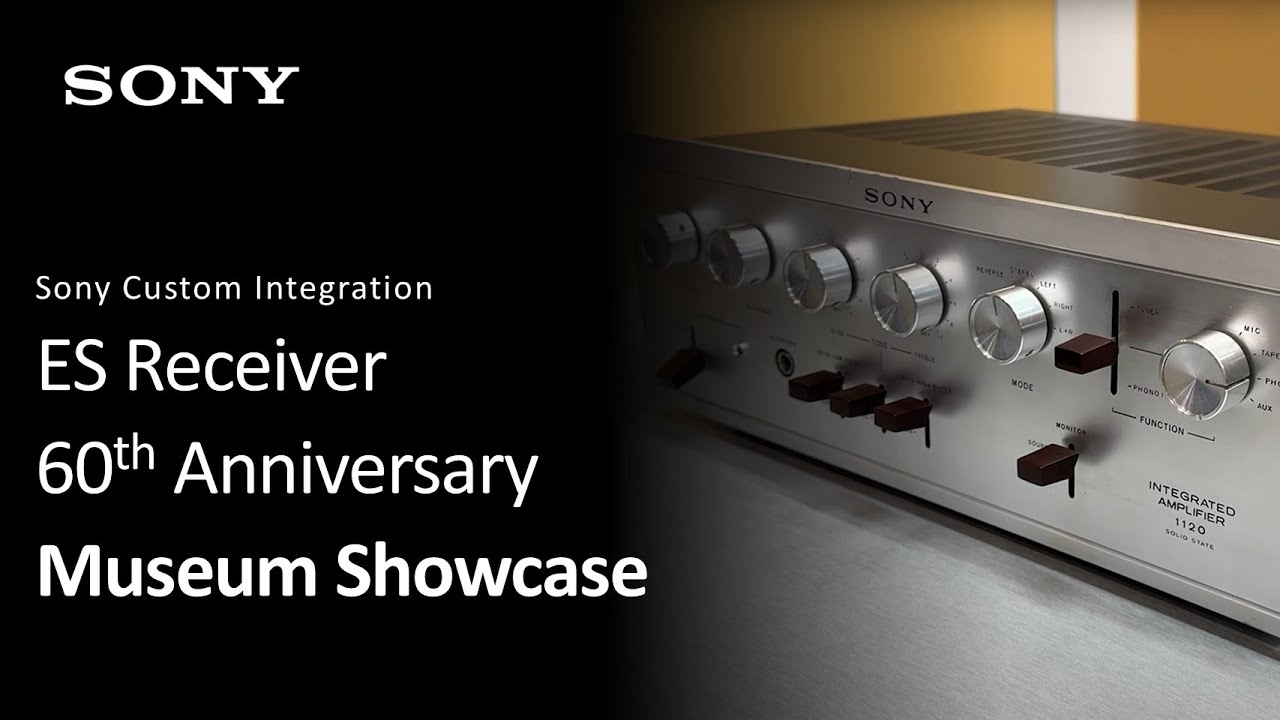 Sony 60th Anniversary Elevated Standard (ES) Museum - CEDIA 2025