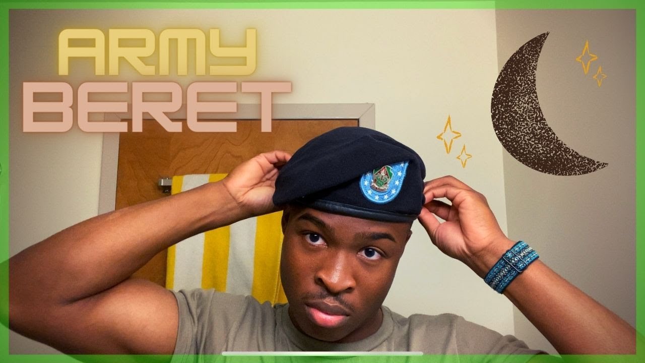 How to shave, cut, and shape your NEW US Army Beret