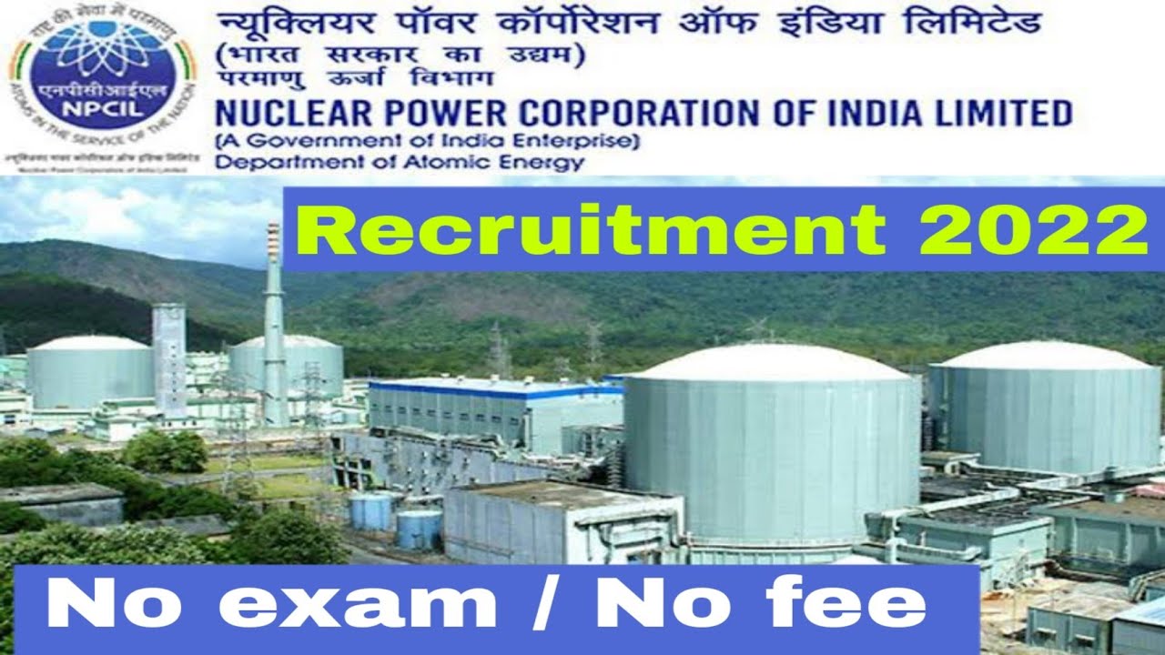 NPCIL Recruitment 2022|| Apprenticeship