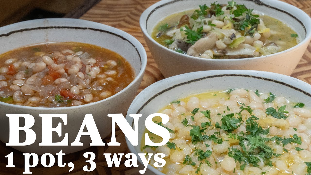 Making Beans Sexy Again 🫘🔥 Easy, One Pot – 3 Ways