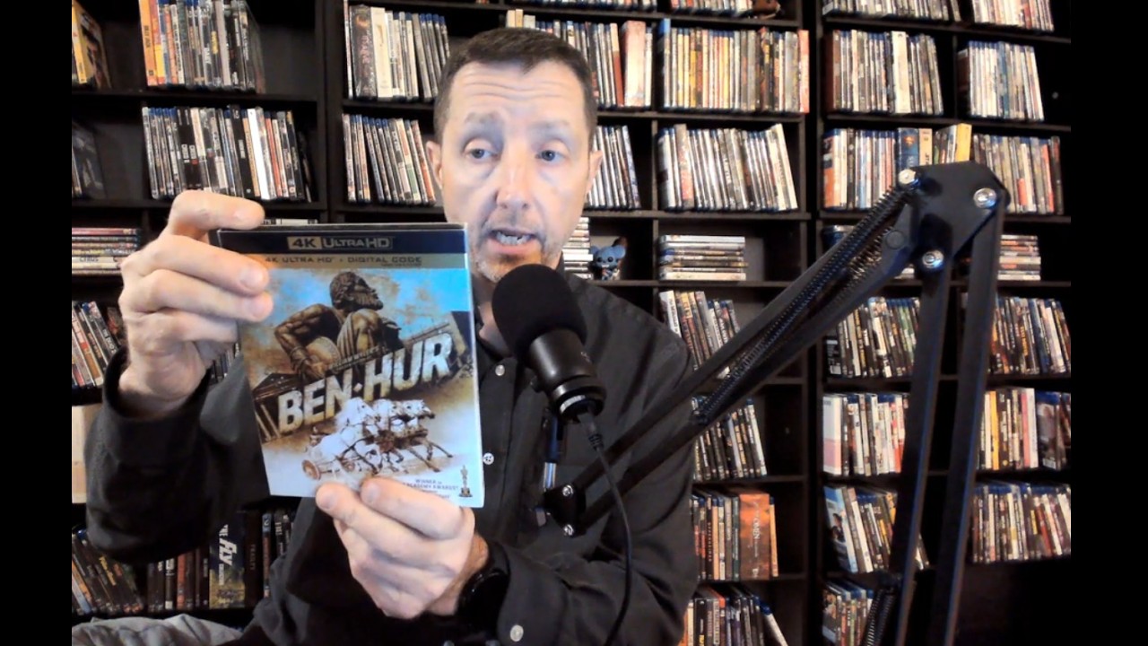 BEN HUR AND ALL THE PRESIDENT'S MEN IN 4K!! THE FILMS OF FREDERICK WISEMAN (RIP) BLU RAY COLLECTION