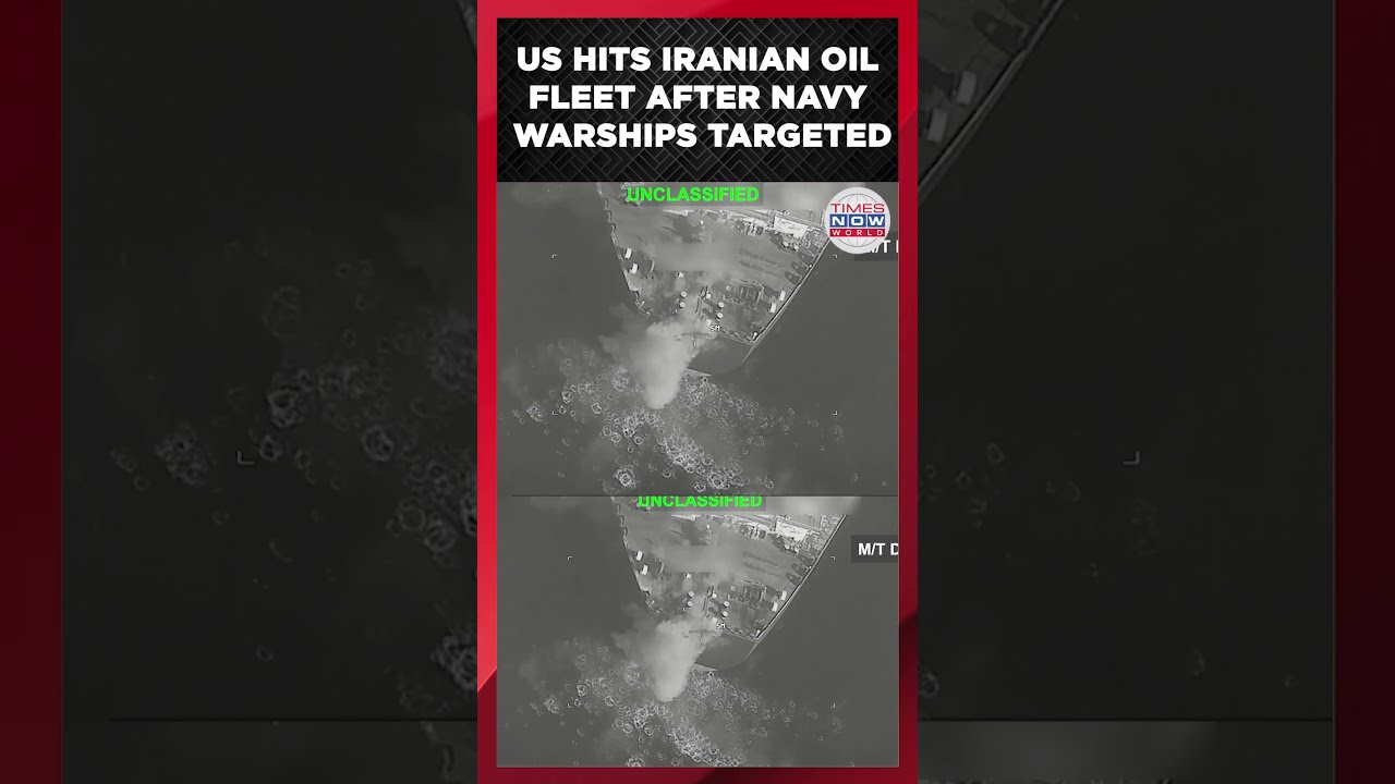 BREAKING: US Strikes Three Iranian Oil Tankers After Missile Attacks | Times Now World