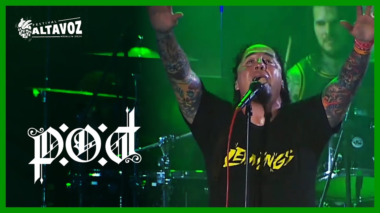 P.O.D. (concierto completo) en Vivo, Festival Altavoz 2024 | Medellín - Colombia / Altavozfest día 1