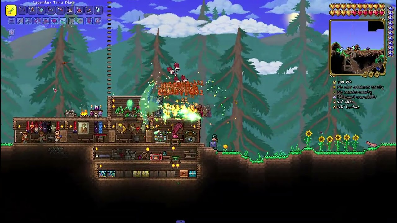 Terraria gameplay, Golem and Cultist | tModLoader Classic Mode