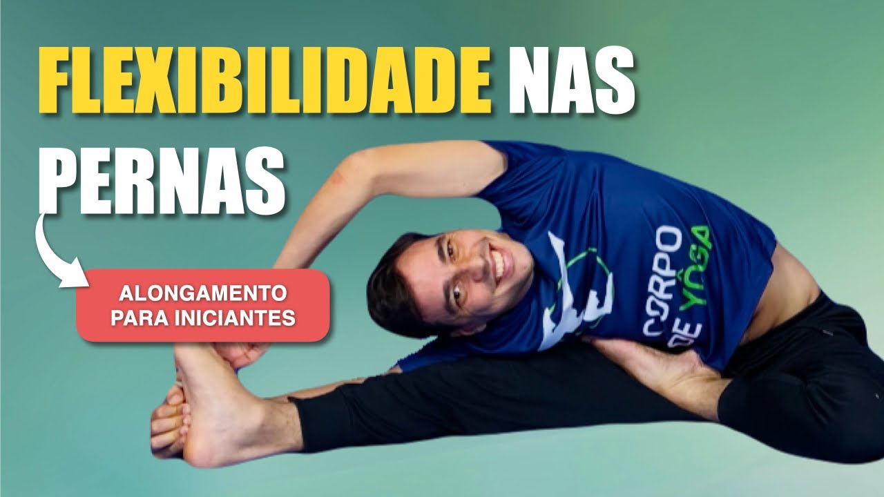 ALONGAMENTO para PERNAS em 20 MINUTOS: Solte a POSTERIOR da COXA e Muito Mais