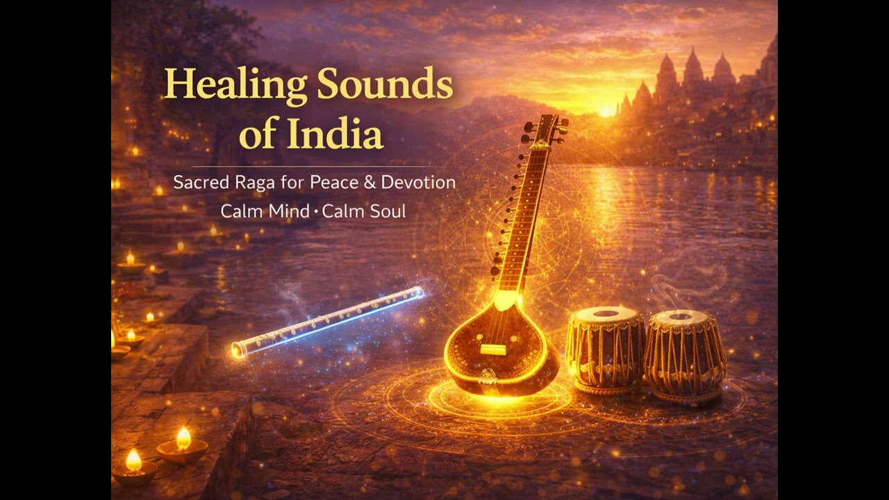 healing sounds of india | sacred raga for peace & devotion | calm mind calm soul