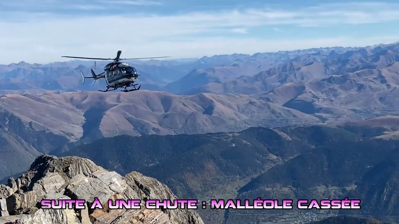 19/10/2021 Sauvetage au Pic d'Arbizon par le PGHM de Tarbes