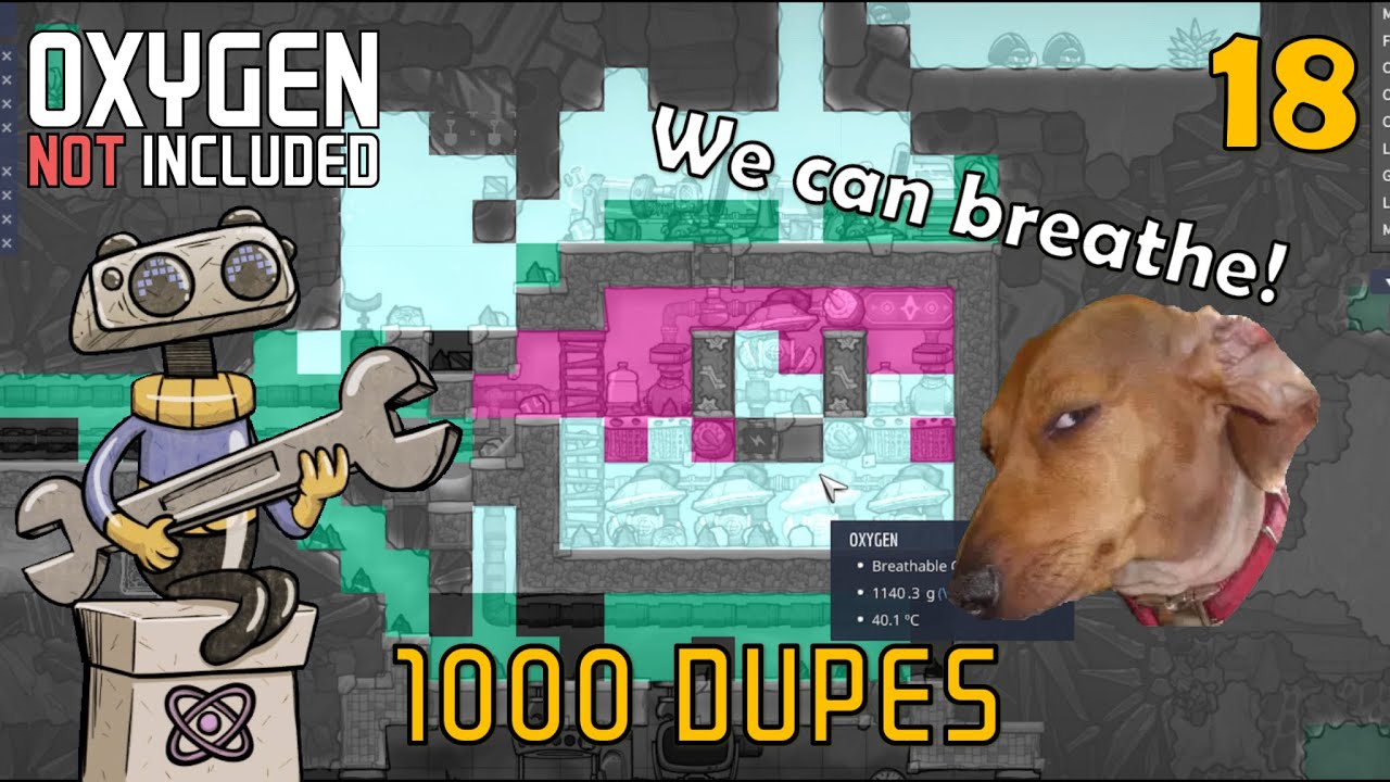 Aria buona (e calda🥵)! - 1000 DUPES - Oxygen Not Included ITA - EP 18