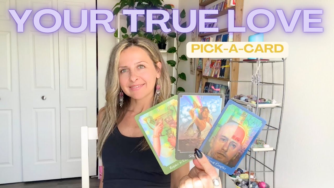 ❤️Who is your one TRUE LOVE in this lifetime?❤️Soulmate/divine partner❤️ Pick-a-card tarot reading