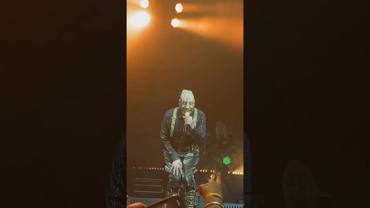Rammstein - Till Lindemann Close Up with the Band Last Show Tour 2026 
