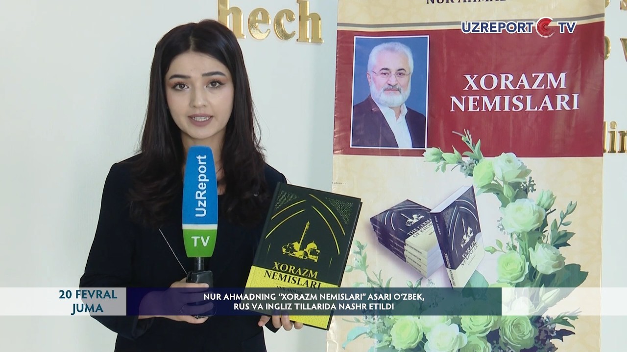 Nur Ahmadning “Xorazm nemislari” asari o‘zbek, rus va ingliz tillarida nashr etildi