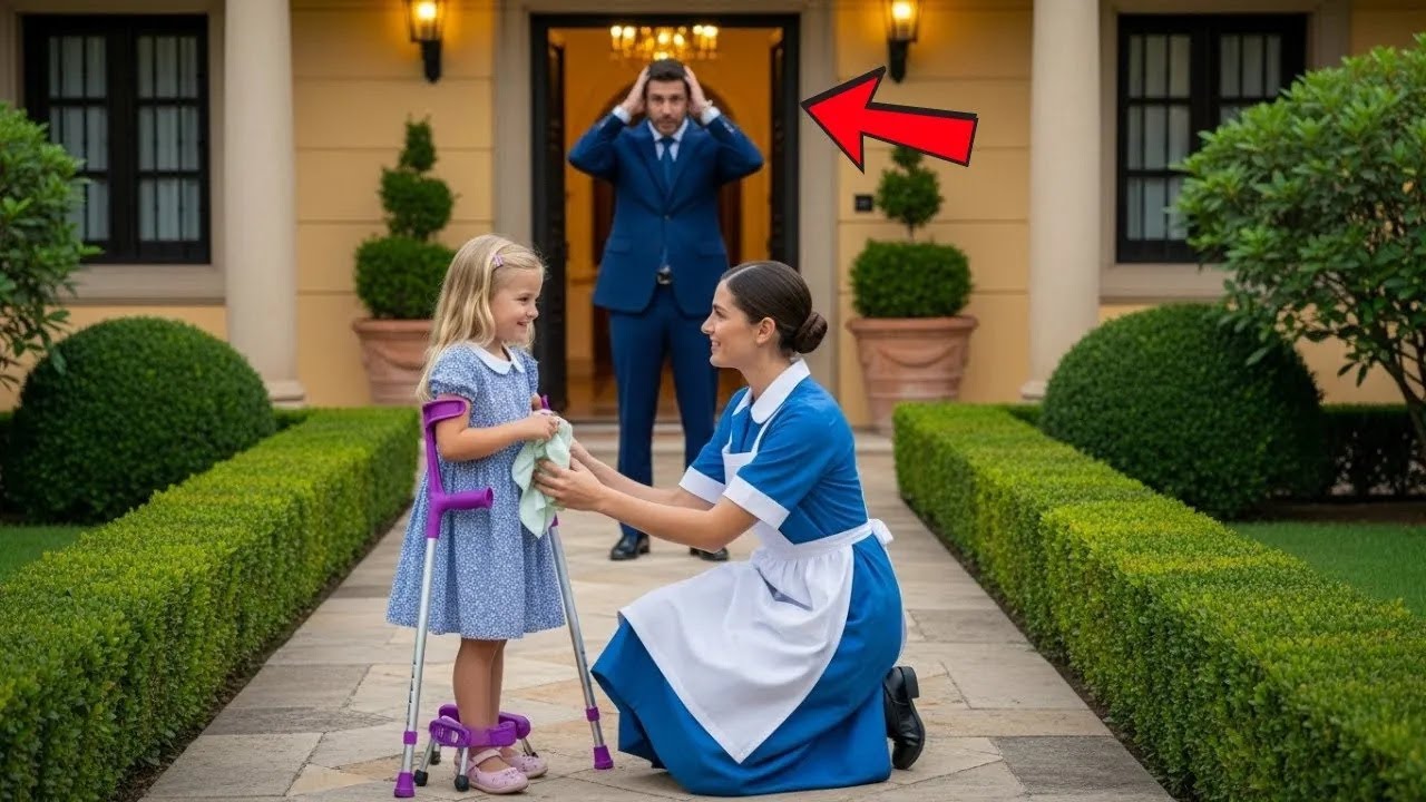 Millonario Llega Temprano A Casa… Y Descubre El Gran Secreto De Su Hija