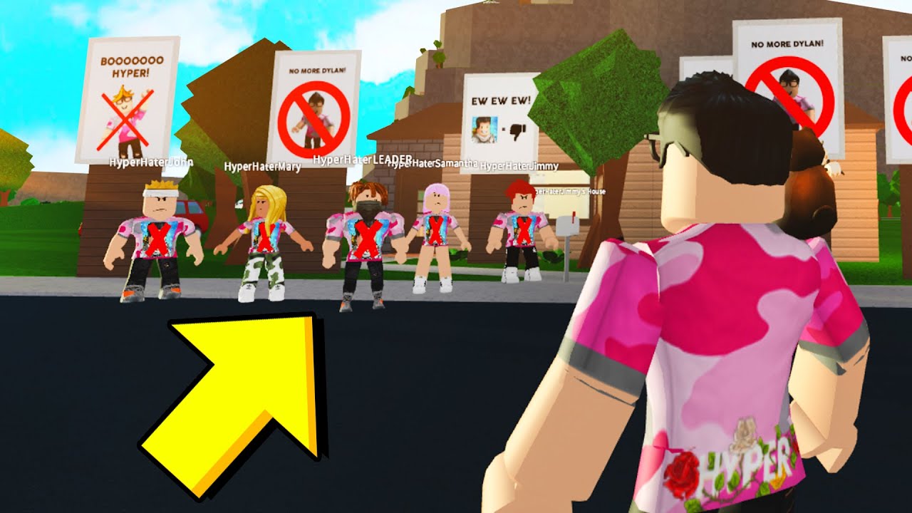 I Found A HYPER HATER SERVER.. But The Leader Was BRAINWASHING Them..(Roblox)