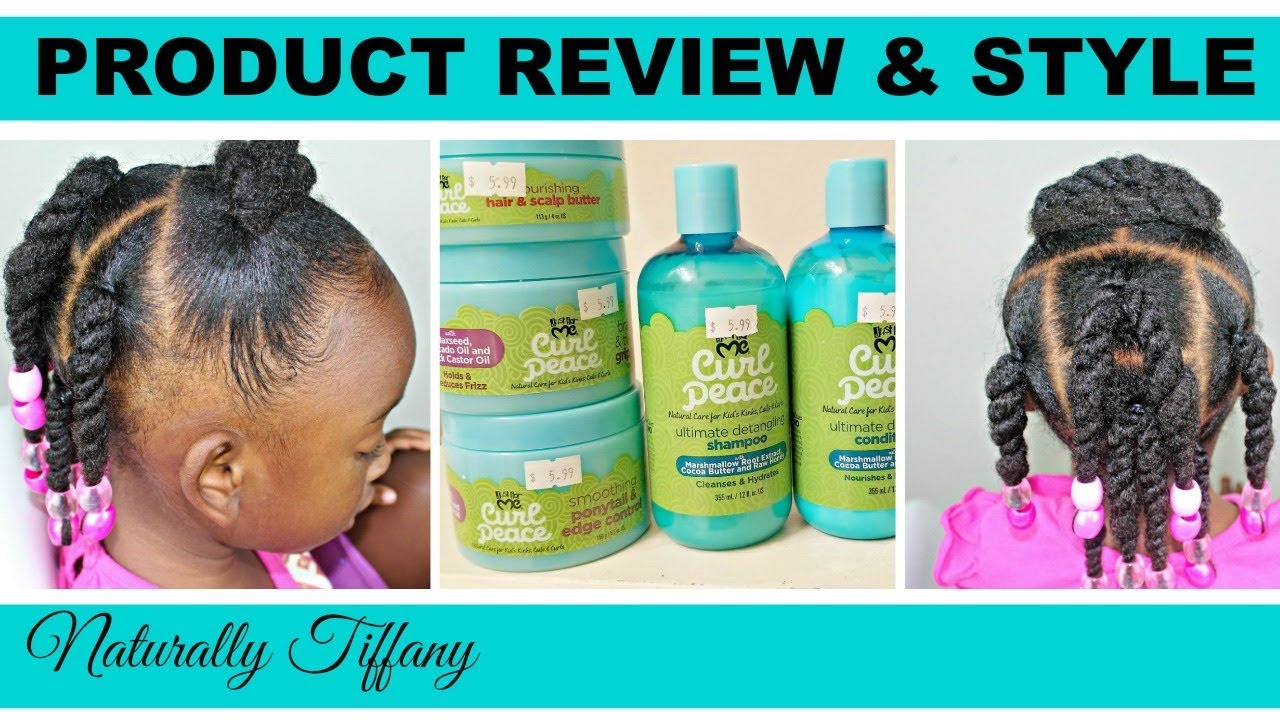 Product Review & Style | Just For Me Kids | Kids Natural Hair Care