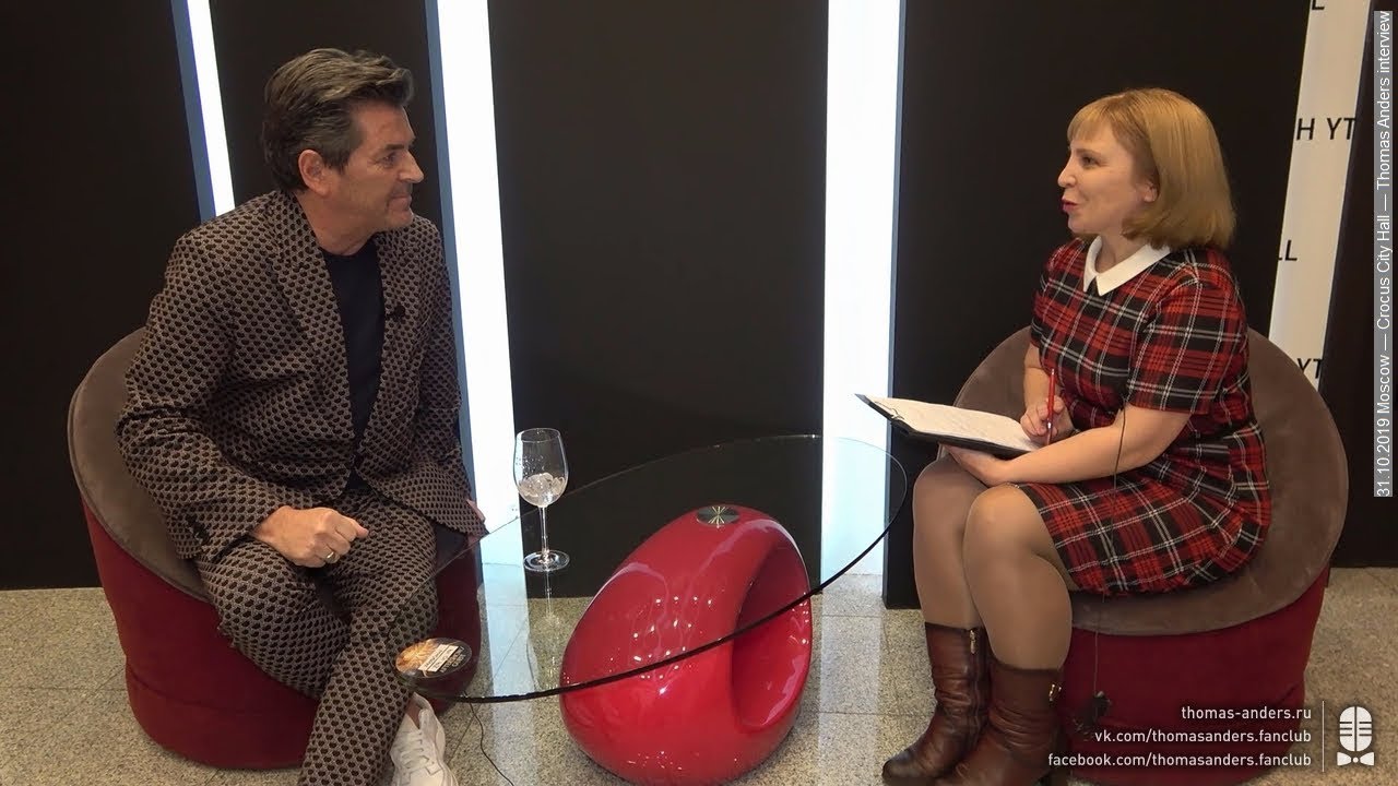 31.10.2019 Москва. Интервью Томас Андерса | Moscow. Thomas Anders Interview