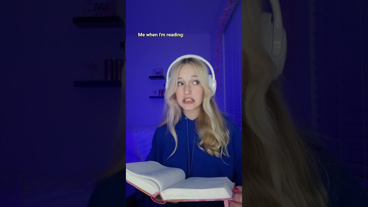 Я, когда читаю, лол