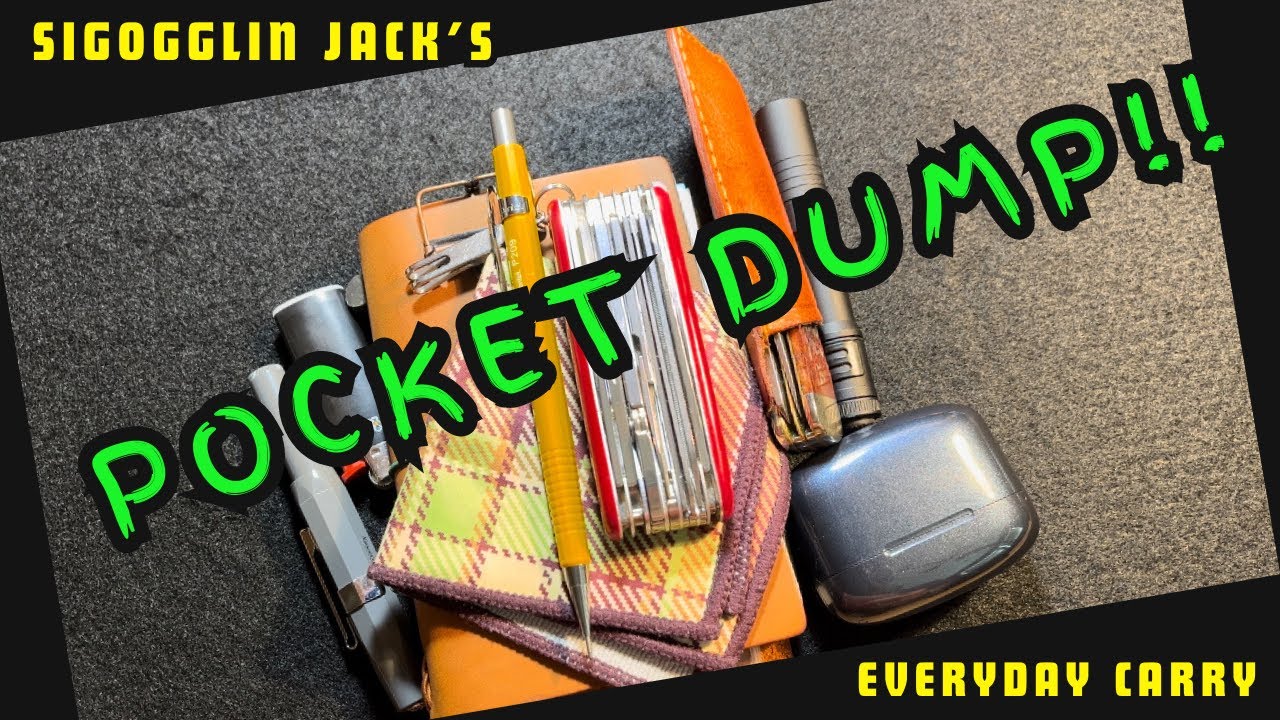 EDC POCKET DUMP