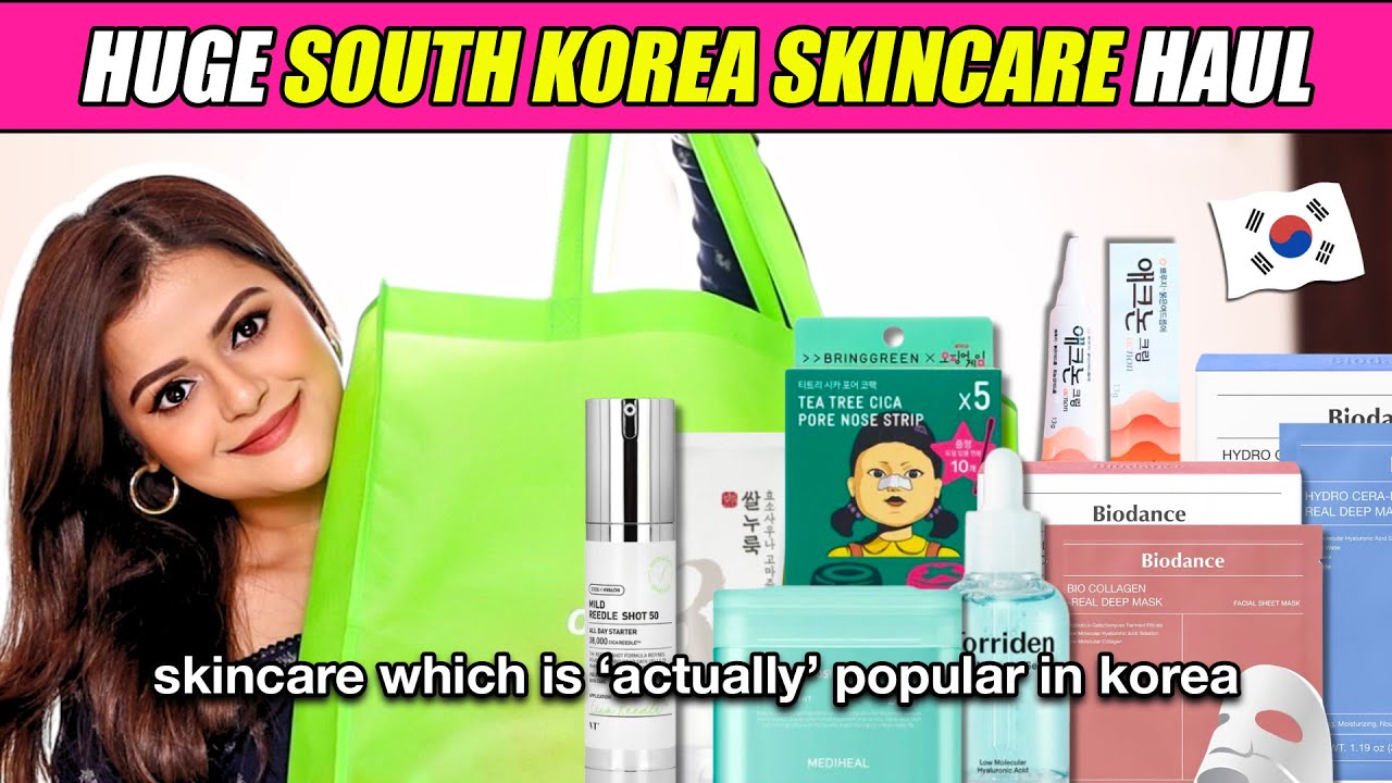I Bought The MOST POPULAR Korean Skincare From South Korea 🇰🇷 | South Korea Shopping Haul Part-1