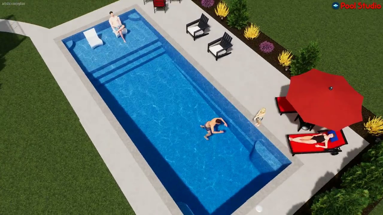 Goco Fiberglass Pool