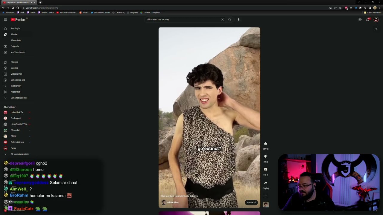 Jahrein youtube shorts'ta kayboluyor