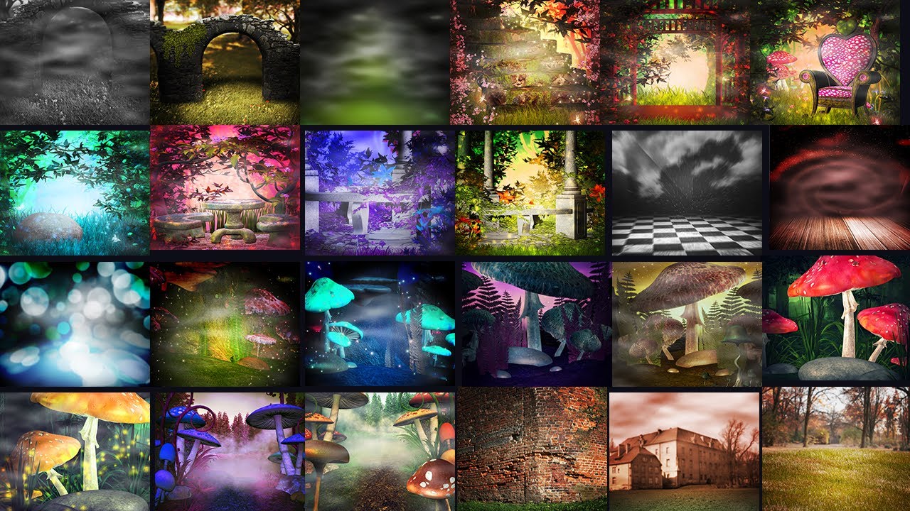 200+ New Backgrounds Bundle JPEG  Photoshop Tutorial