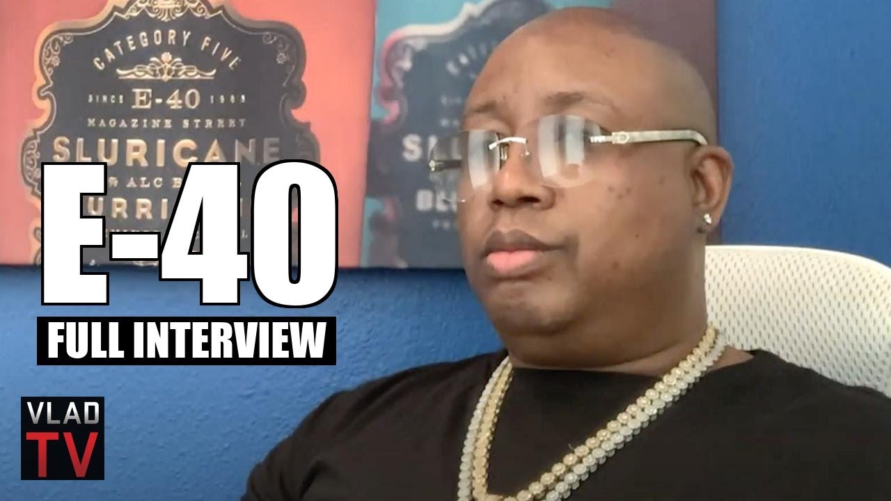 E-40 His 30 Year Career, 2Pac, Mac Dre, Lil Jon, T-Pain (Full Interview)