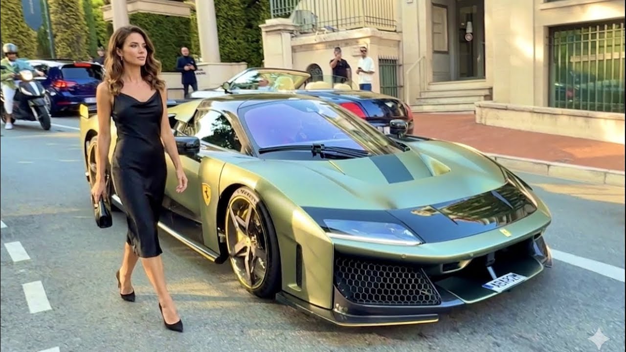 $4 MILLION 2026 NEW FERRARI F80 PASSING THROUGH the ROAD PEOPLE TURN HEADS in MONACO 🇲🇨 @emman25MC 