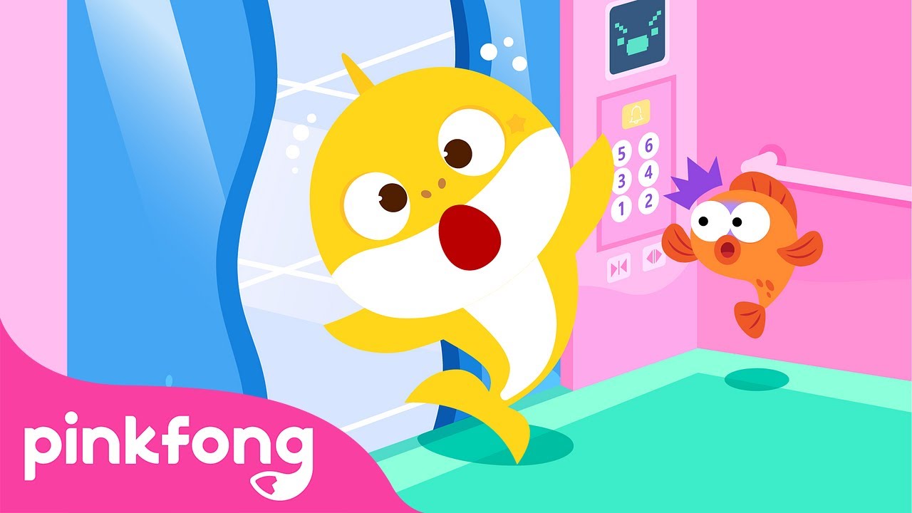 Go Up and Down on the Elevator | Learn Safety Rules with Baby Shark | Pinkfong Official