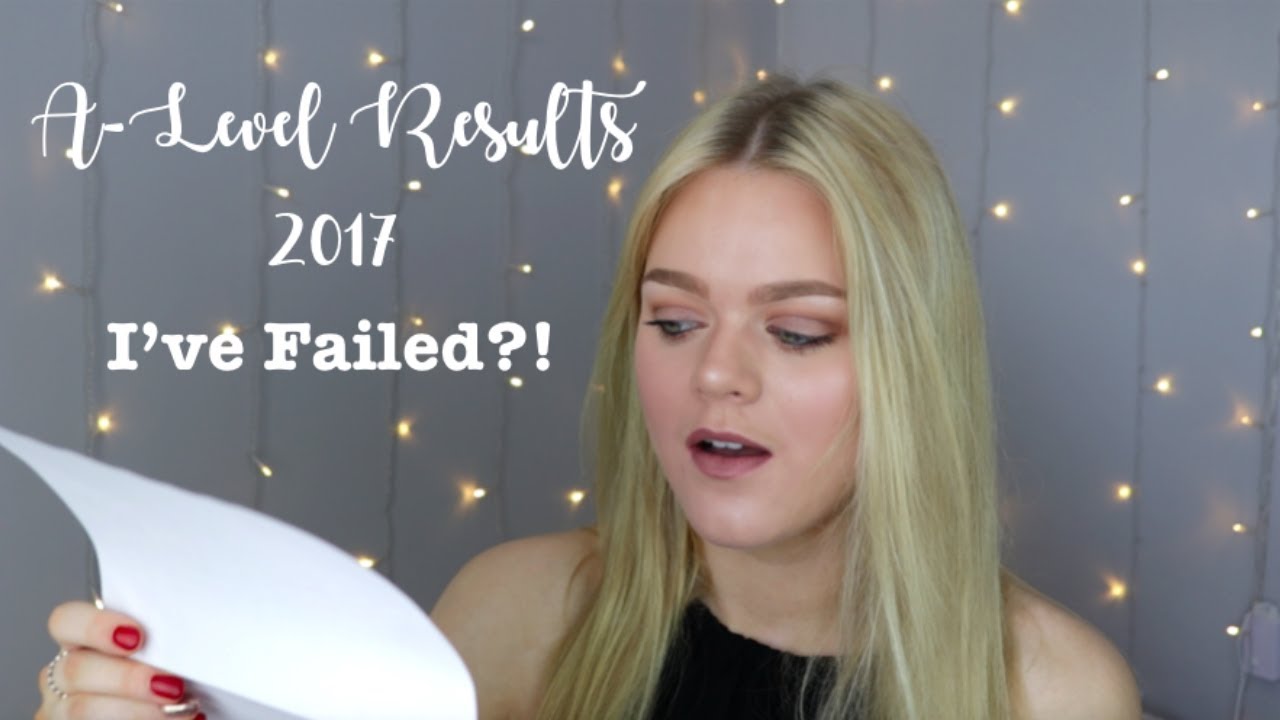 Opening My A-Level Results 2017- I'VE FAILED?! | Jessica Jayne