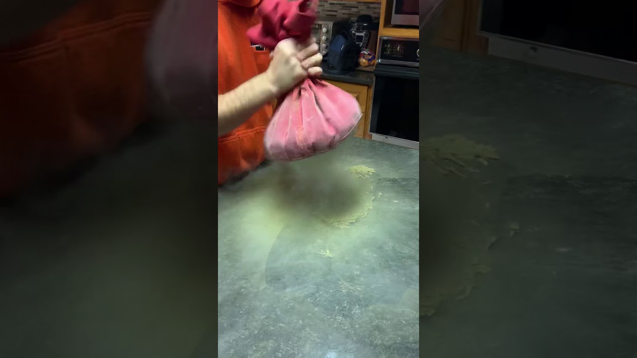 Dry ice cannabis extract (crystals)