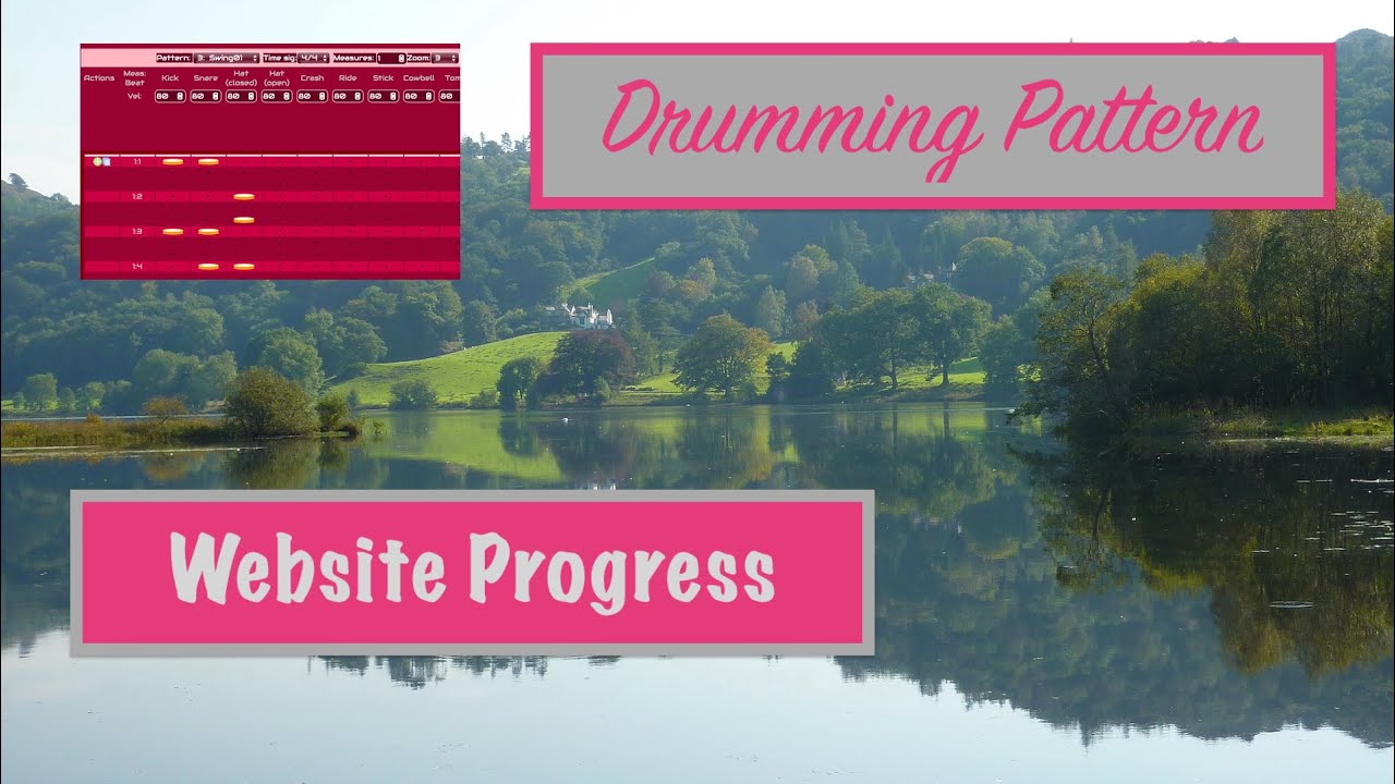 Drumming Pattern Maker Progress Update
