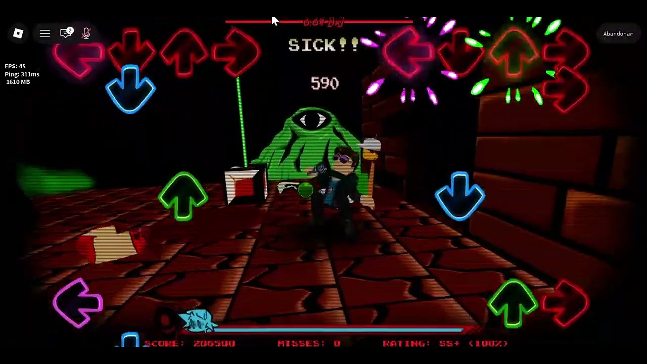 FNF roblox : batalla contra un mario raro 😐(remaster)