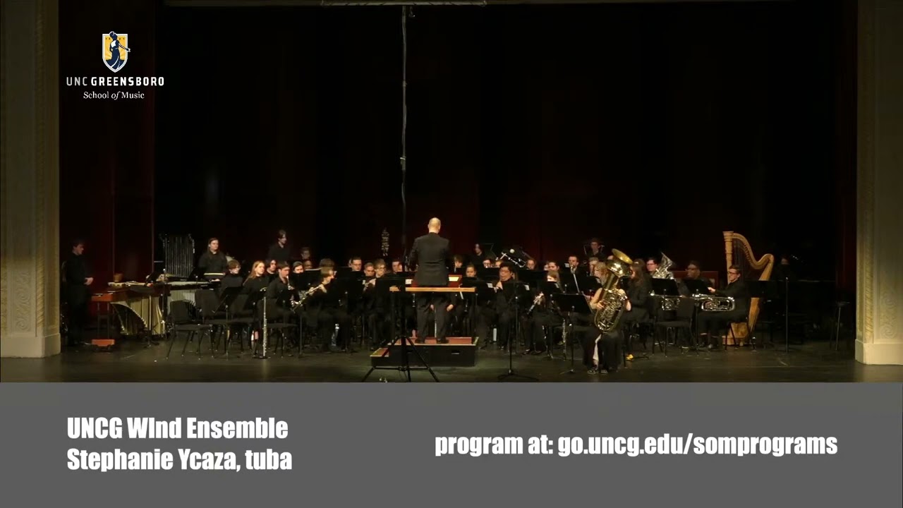 Tuba Concerto by Gary Ziek with UNCG Wind Ensemble