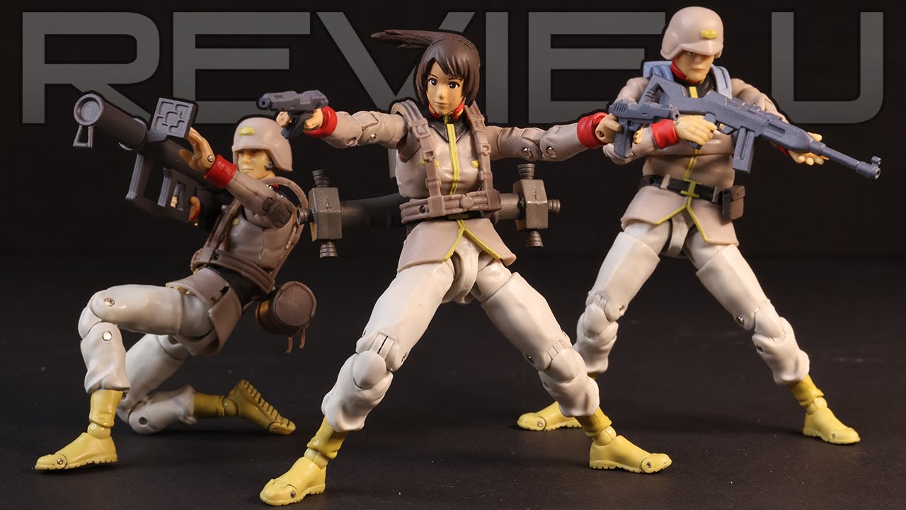 MEGAHOUSE GMG Earth Federation Soldiers Review | MOBILE SUIT GUNDAM