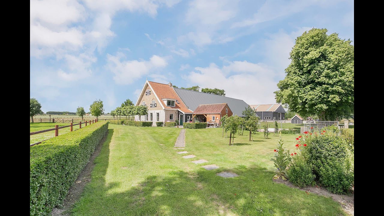 Drone video vrijstaande woning Heinkenszand: Barbesteinweg 19