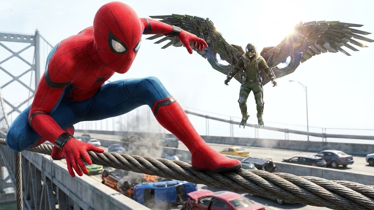 Unexpected Team-Up: Spider-Man vs. Vulture | Highway Heist Overdrive (Cinematic 4K) _ P23