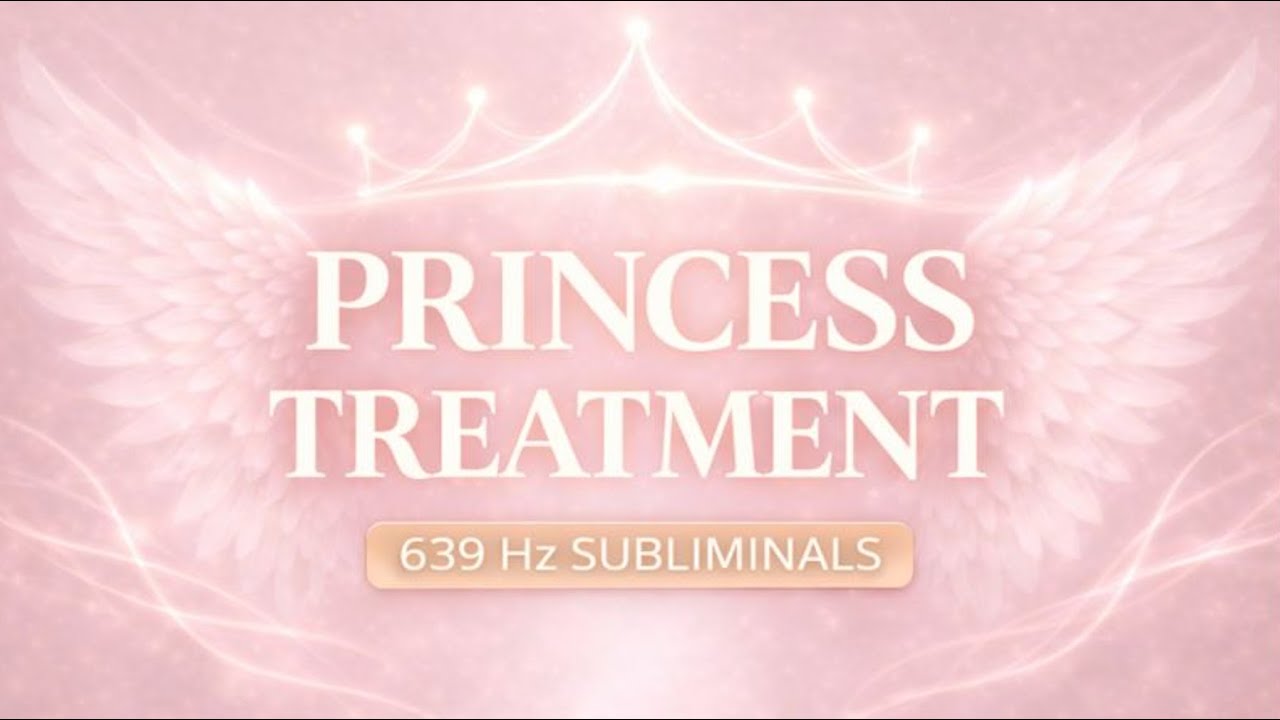 639 Hz Subliminals ✶ Princess Treatment | Chosen, Valued, Supported & Treated Well