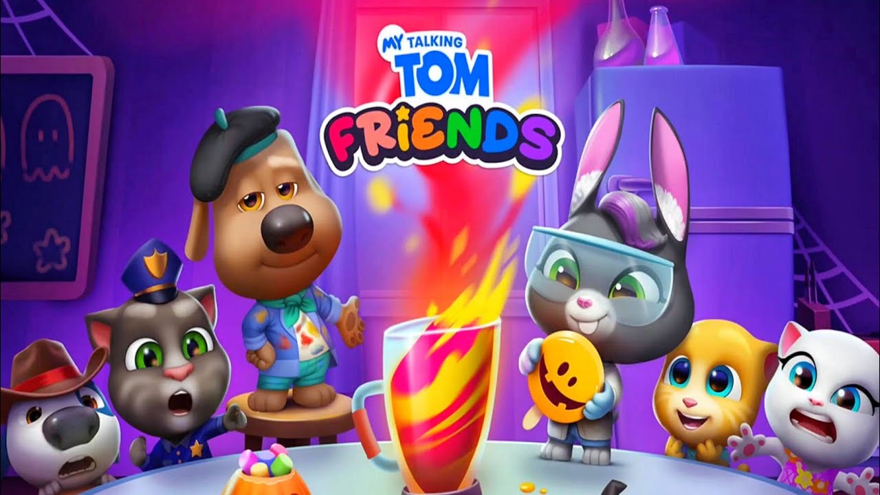 My Talking Tom Friends 2024 Gameplay Movie: Halloween Exclusive (Days 36 - 40)
