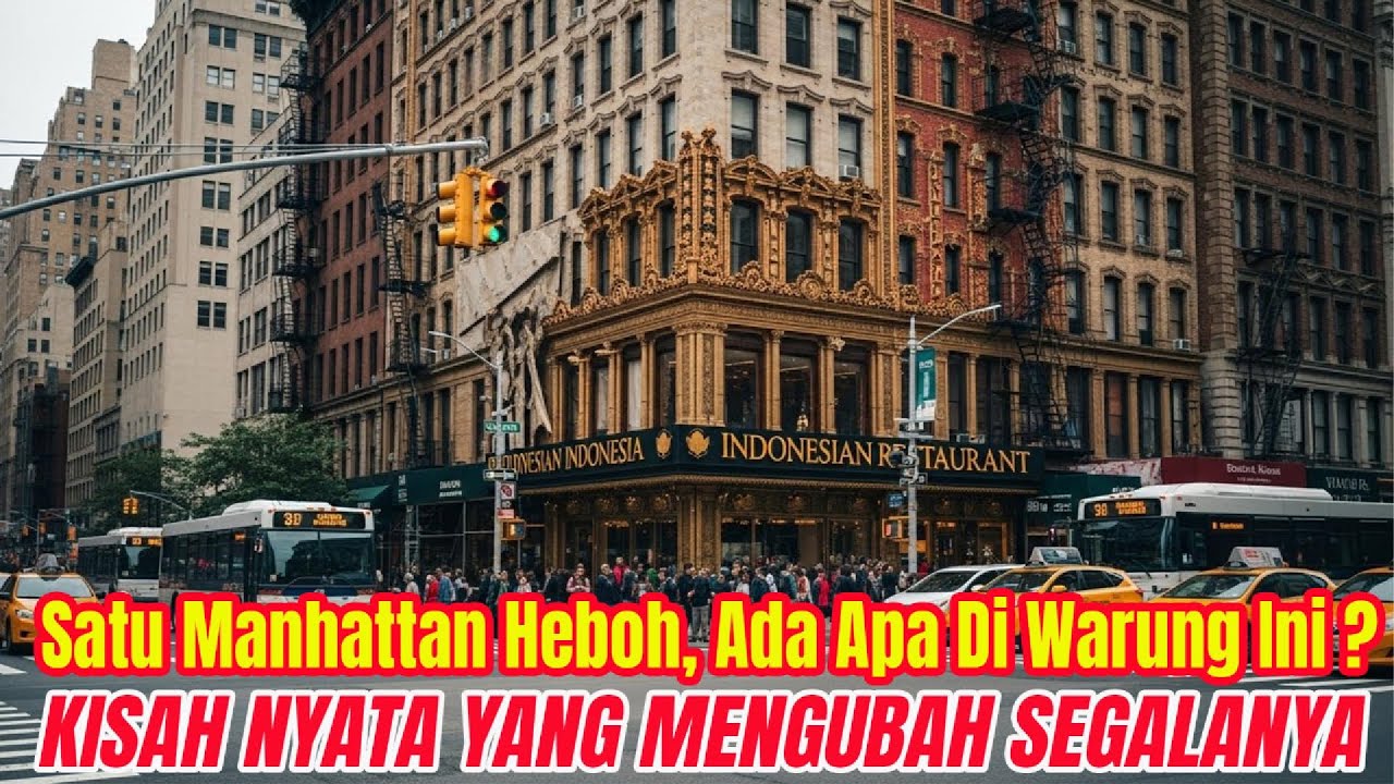 Bukan Di Indonesia, Melainkan Di Pusat New York: Jaringan Restoran Indonesia Kini Terkenal Di As