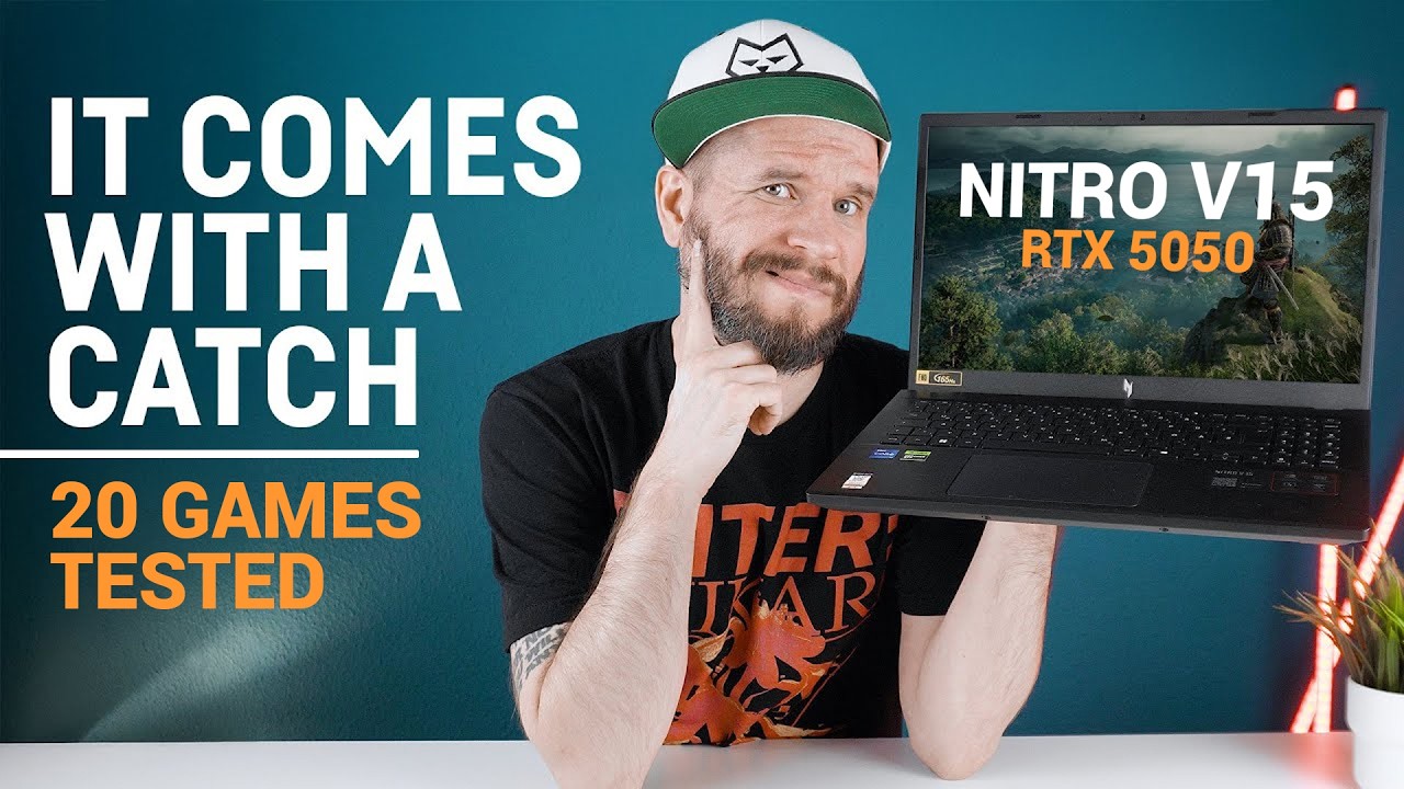 20 GAMES on the Acer Nitro V15 - RTX 5050 (2025) - Watch Before You Buy!