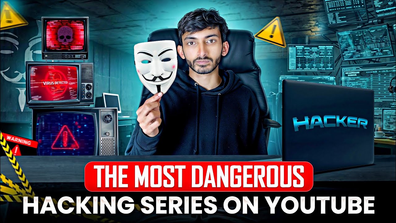 Most Dangerous Hacking Series on YouTube (Educational Purpose Only)