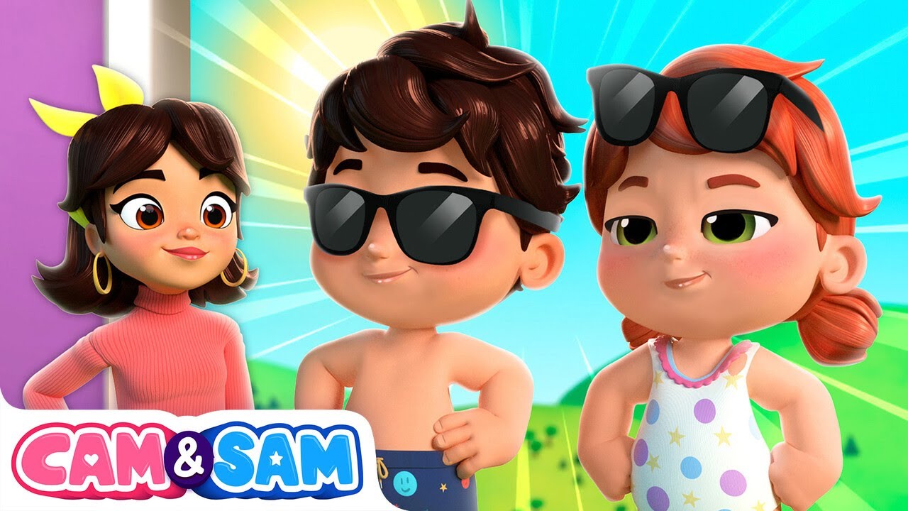 Así Es Como Nos Vestimos | Vístete Según el Clima | Canciones Infantiles Cam & Sam en Español