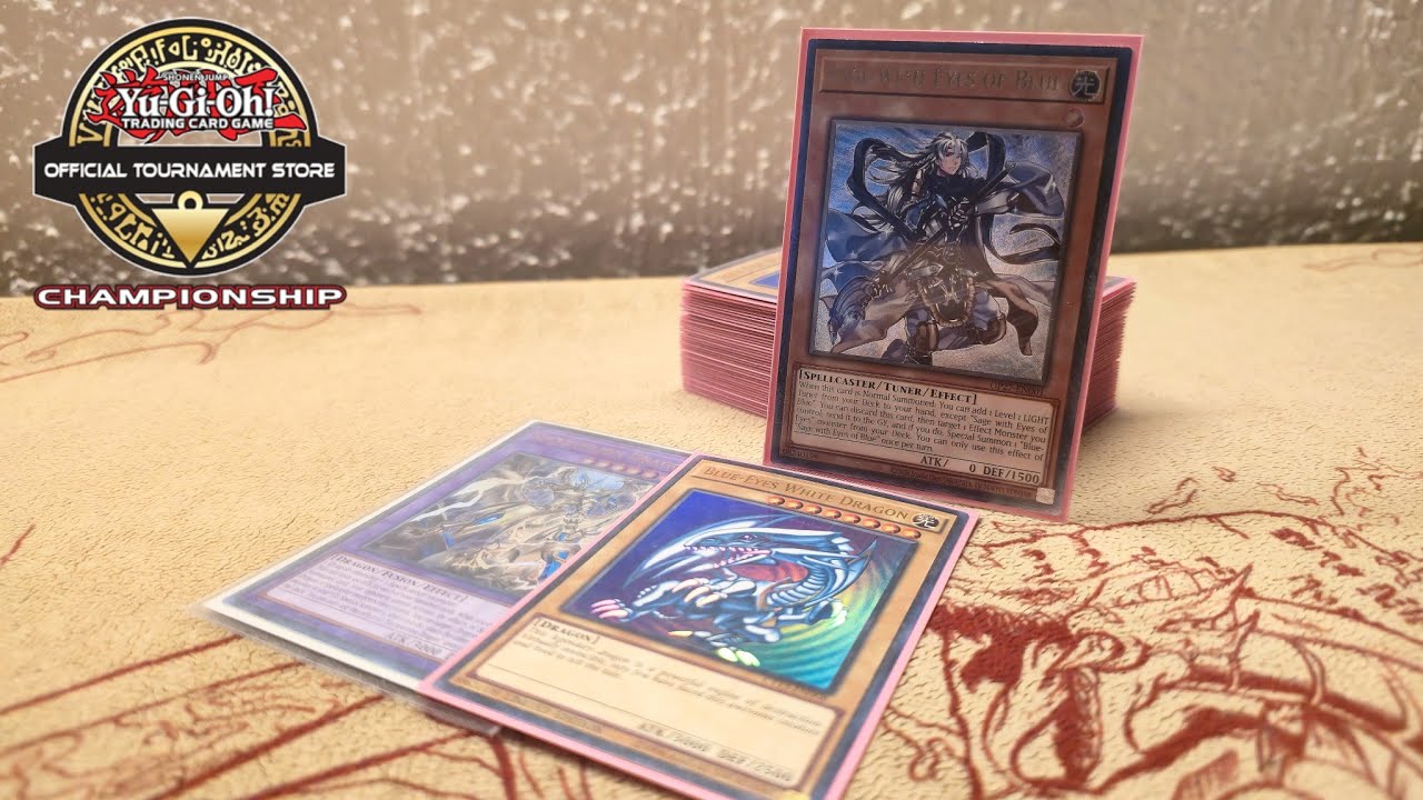 Yu-Gi-Oh! Top 4 Blue-Eyes White Dragon OTS Championship Deck Profile! August 2025 JUHU Format!