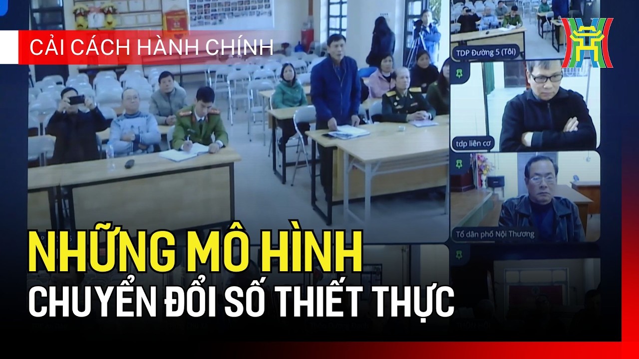 Những mô hình chuyển đổi số thiết thực | Cải cách hành chính