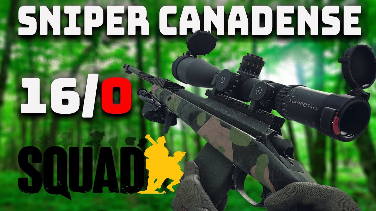 A GAMEPLAY DE SNIPER MAIS REALISTA DO MOMENTO - SQUAD