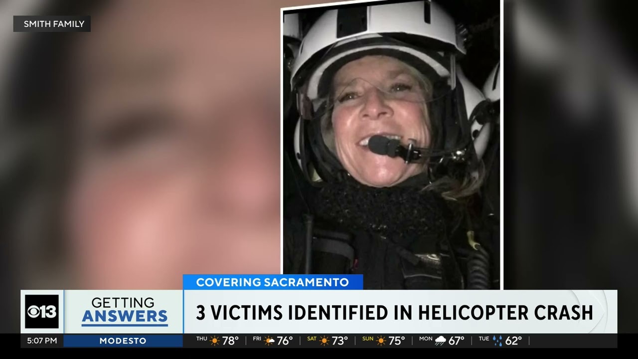All 3 victims inside medical helicopter that crashed identified