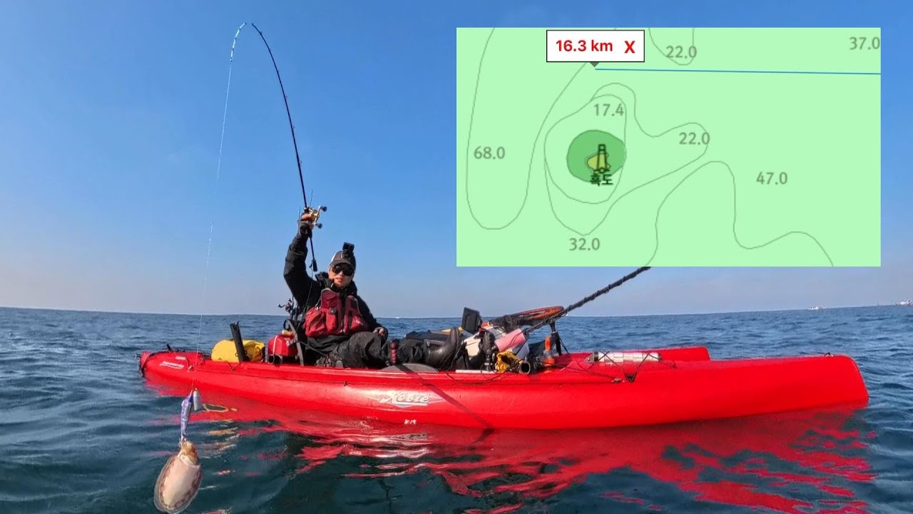 Let's go kayaking⛵to the island🏝70 meters deep🌊 and catch🦑squid😱 like crazy🎣🏈💣