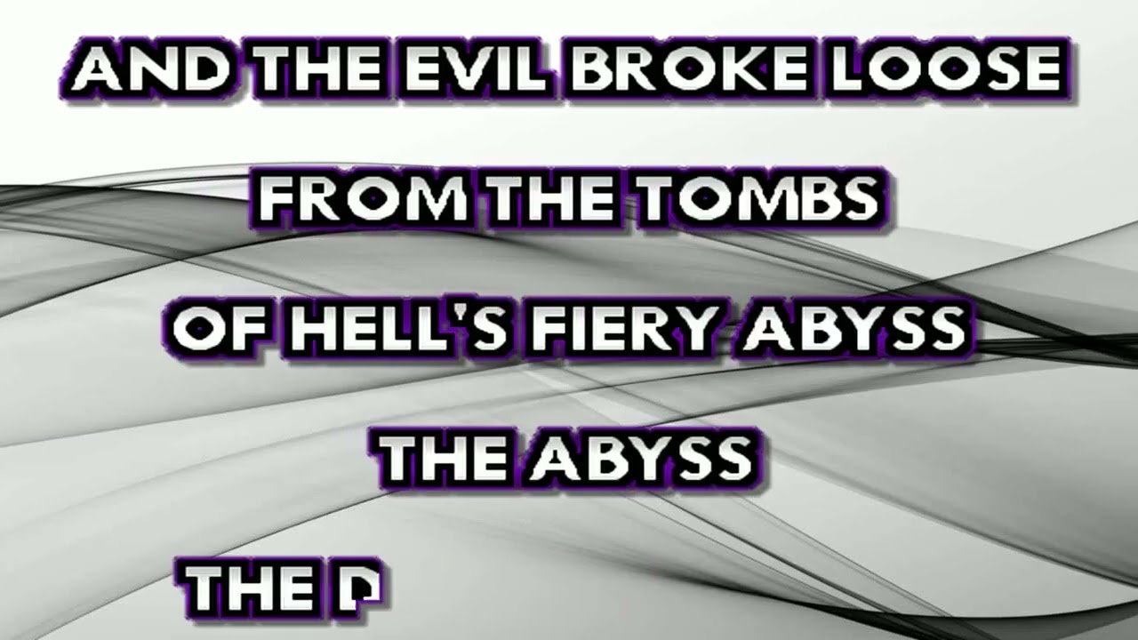 Warlord - Black Mass (karaoke)