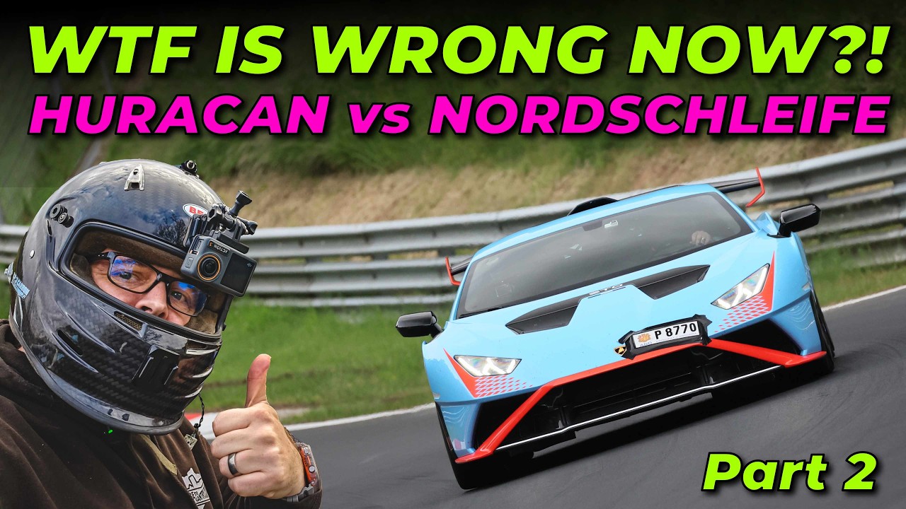Lamborghini Huracán STO Mystery at the Nürburgring Nordschleife