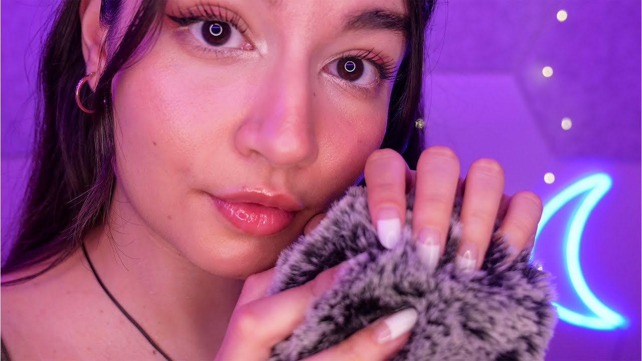 ASMR Soft/Gentle Fluffy Mic Touching, Scratching, Plucking - Helping You FINALLY Get Some Sleep😴